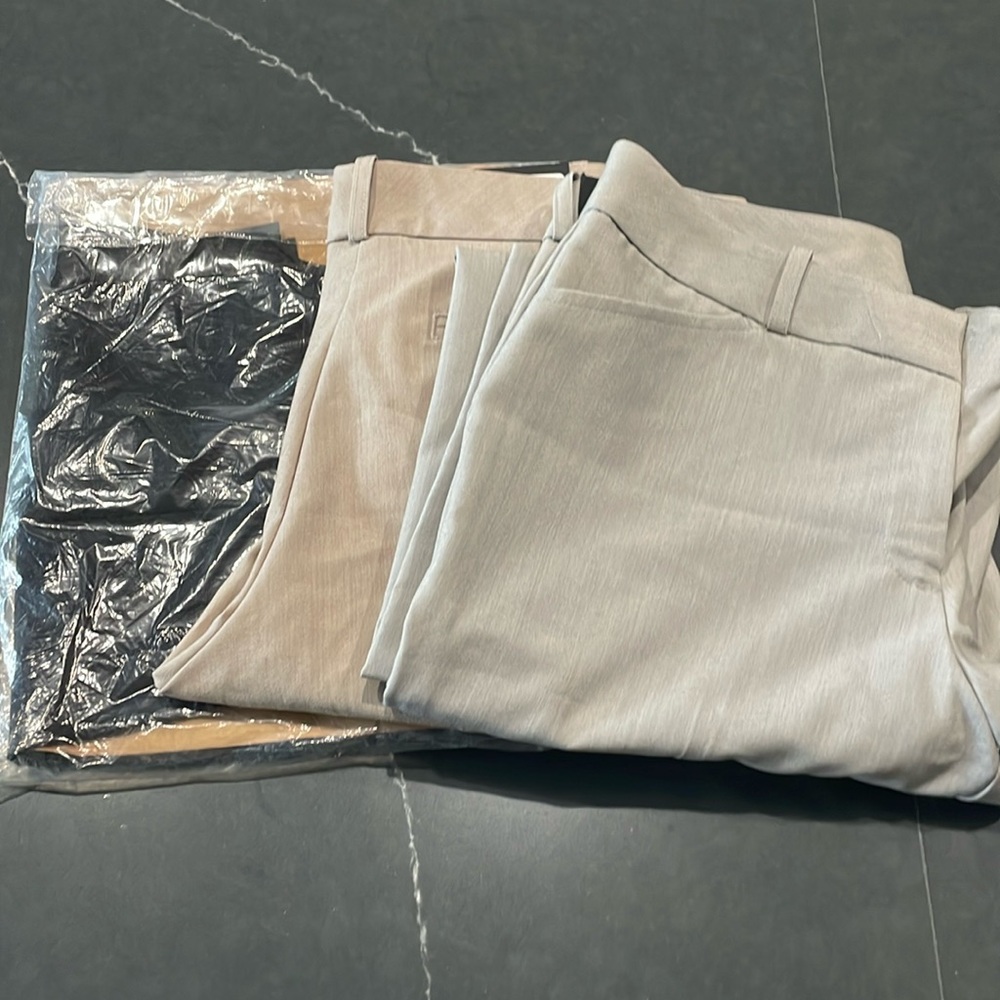 Brand new Worthington Modern Fit size 8 short, in tan, grey, and black!!!